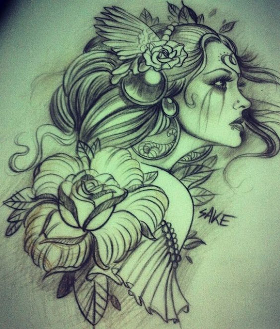 18 Best Gypsy Tattoo Ideas & Meanings Beautiful Gypsy Tattoo Designs
