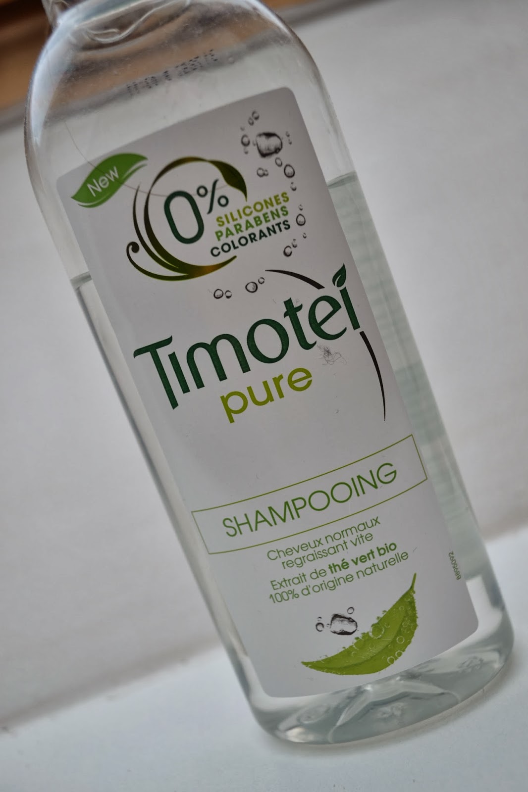 Flop : shampoing pour cheveux gras timotei pure - blonde et nancéienne