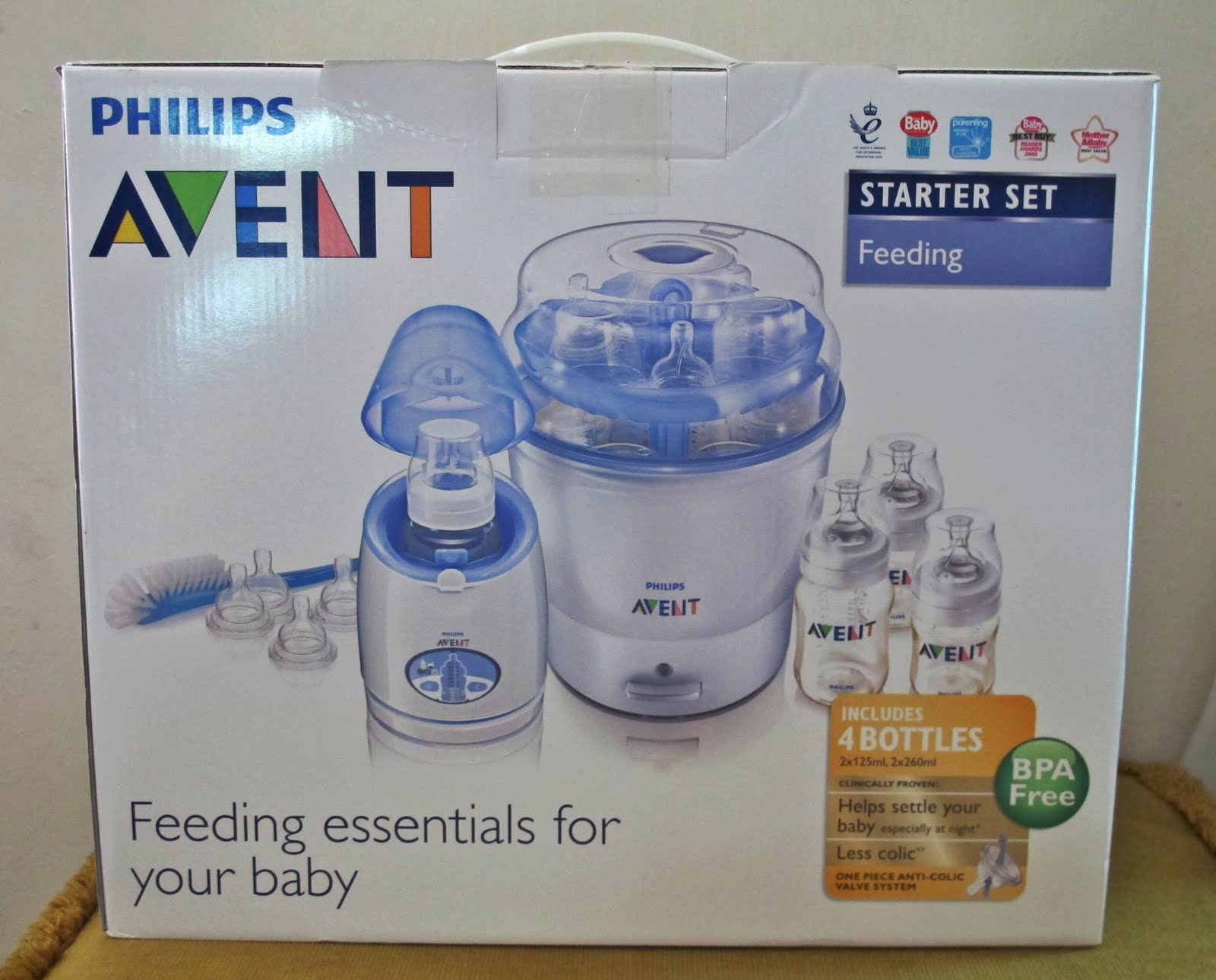 MY BABY WORLD: Philips AVENT Complete Feeding Starter Set