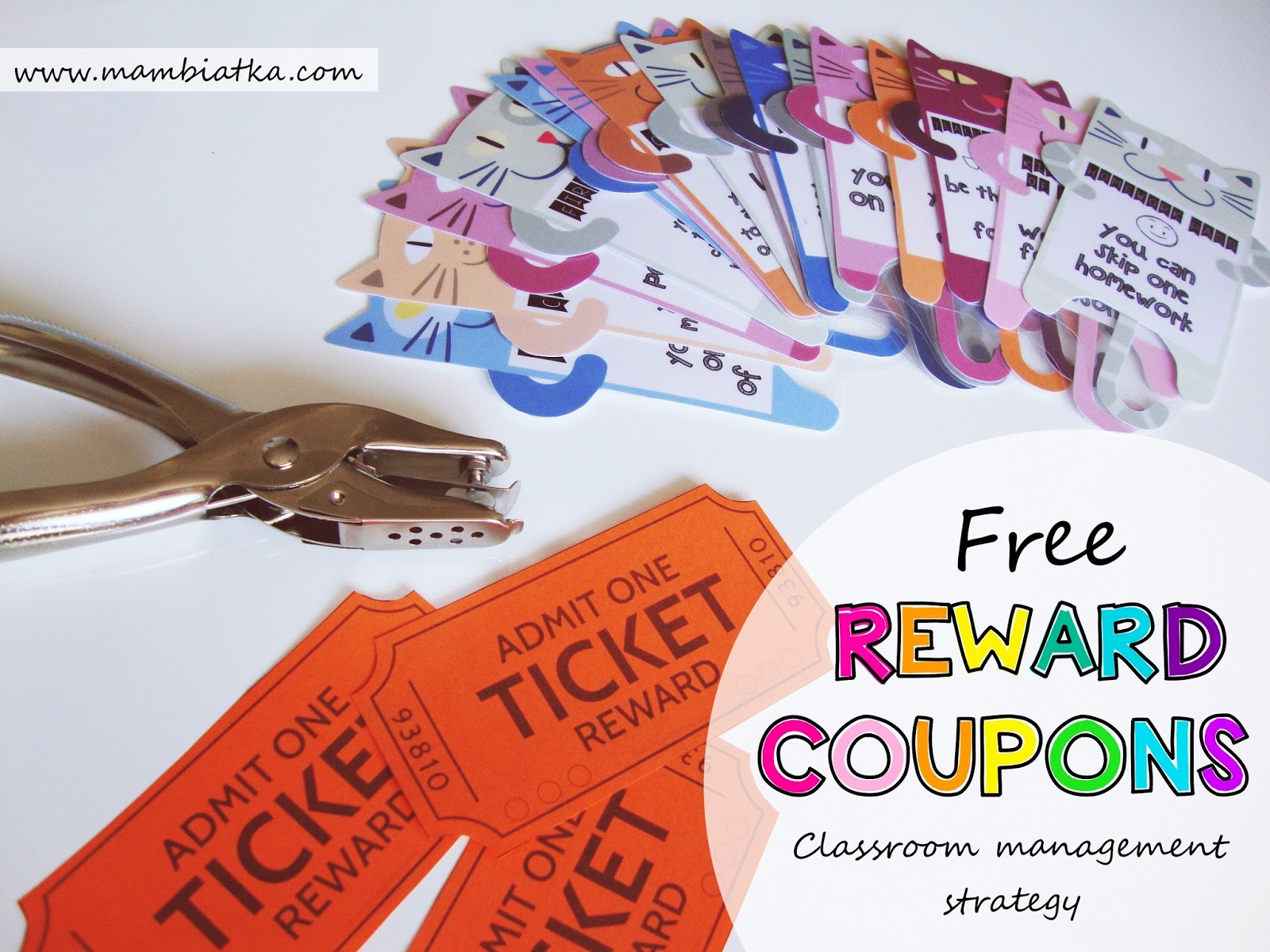 Mambiatka English For Kids Resources Teachers And Pas Free Reward Coupons Clroom Management Strategy Motivation