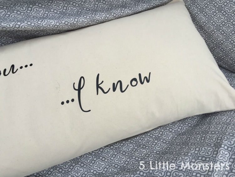 5 Little Monsters Extra Long Star Wars Pillow