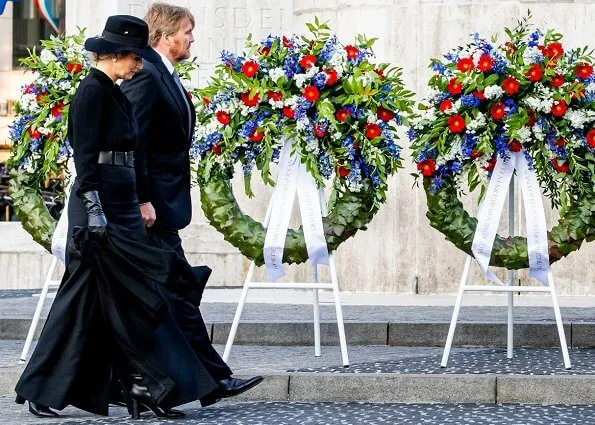 King Willem-Alexander and Queen Maxima attended 2020 Remembrance Day ceremony at Dam Square in Amsterdam