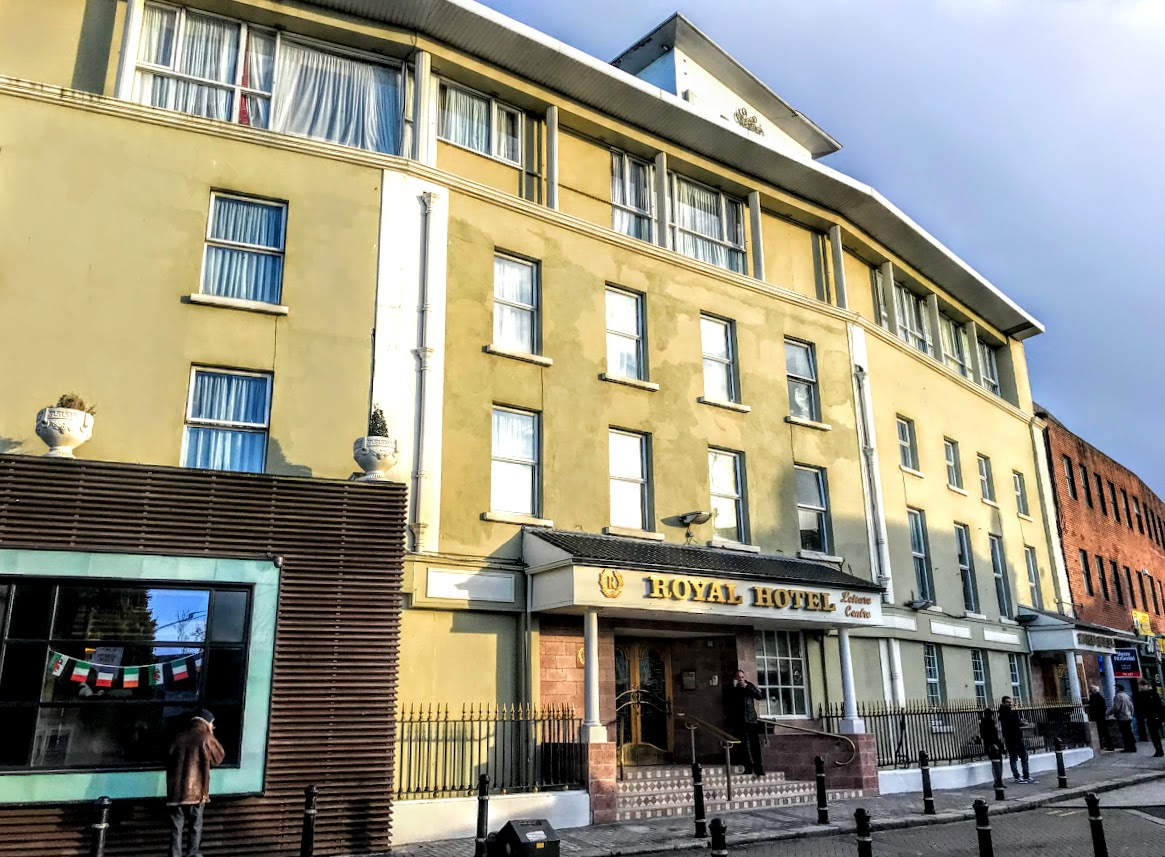 Patrick Comerford The Royal Hotel in Bray stands on the site of the