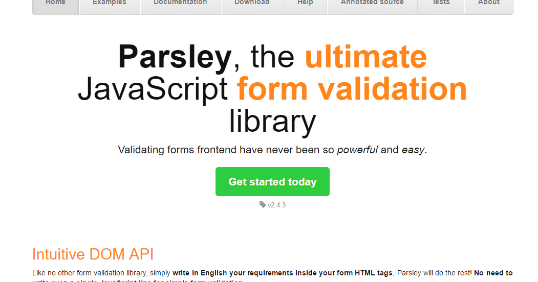 一言多いプログラマーの独り言 JavaScriptのフォームバリデーションライブラリ「Parsley」