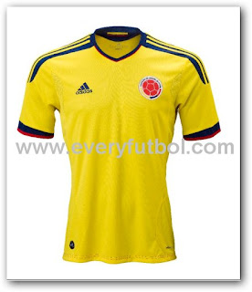 Sorteo de la camiseta adidas de la selección Colombia 2011