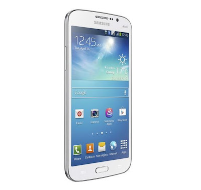 samsung galaxy mega white 6.3-inches smartphone front display 2