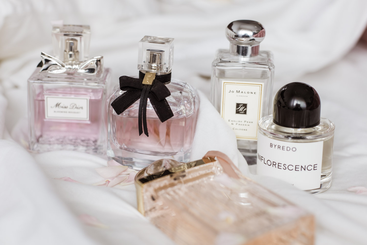 Perfumes Chloé Miss Dior Byredo Jo Malone
