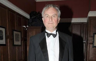 Dawkins dressed as a penguin