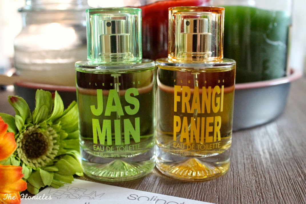 Nouvelles fragrances Solinotes : Fleur de jasmin et Fleur de frangipanier