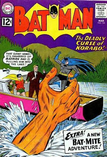 Batman 146 cover: The Deadly Curse of Korabo
