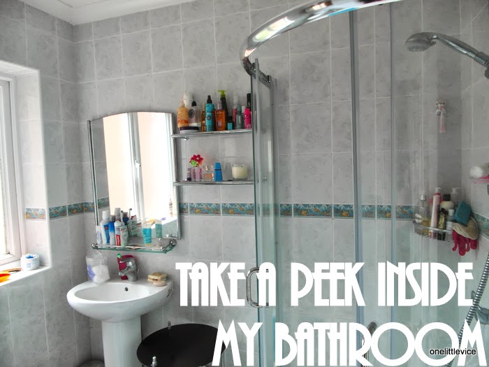 Take a Peek Inside my Bathroom | One Little Vice