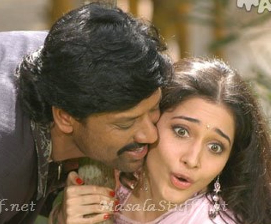 Tamanna Kiss With S J Surya Sexy Poses Tamil Wall