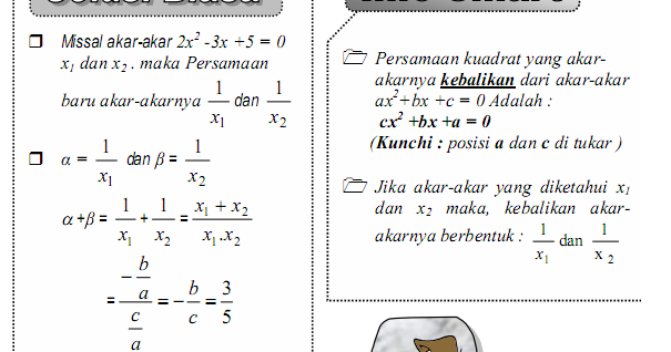 Good Kumpulan Rumus Cepat Matematika Sma Lengkap Pdf