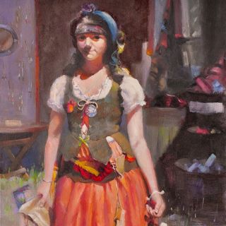 Пейзажная, портретная и фигуративная живопись. Ran Wu Ran Wu