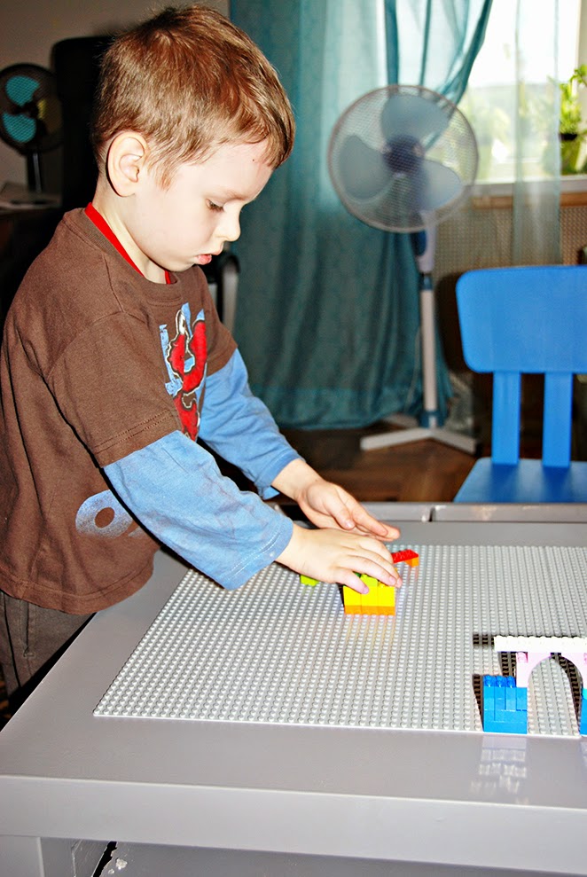 IKEA HACK: Стол для игры в ЛЕГО из журнального стола ЛАКК своими руками