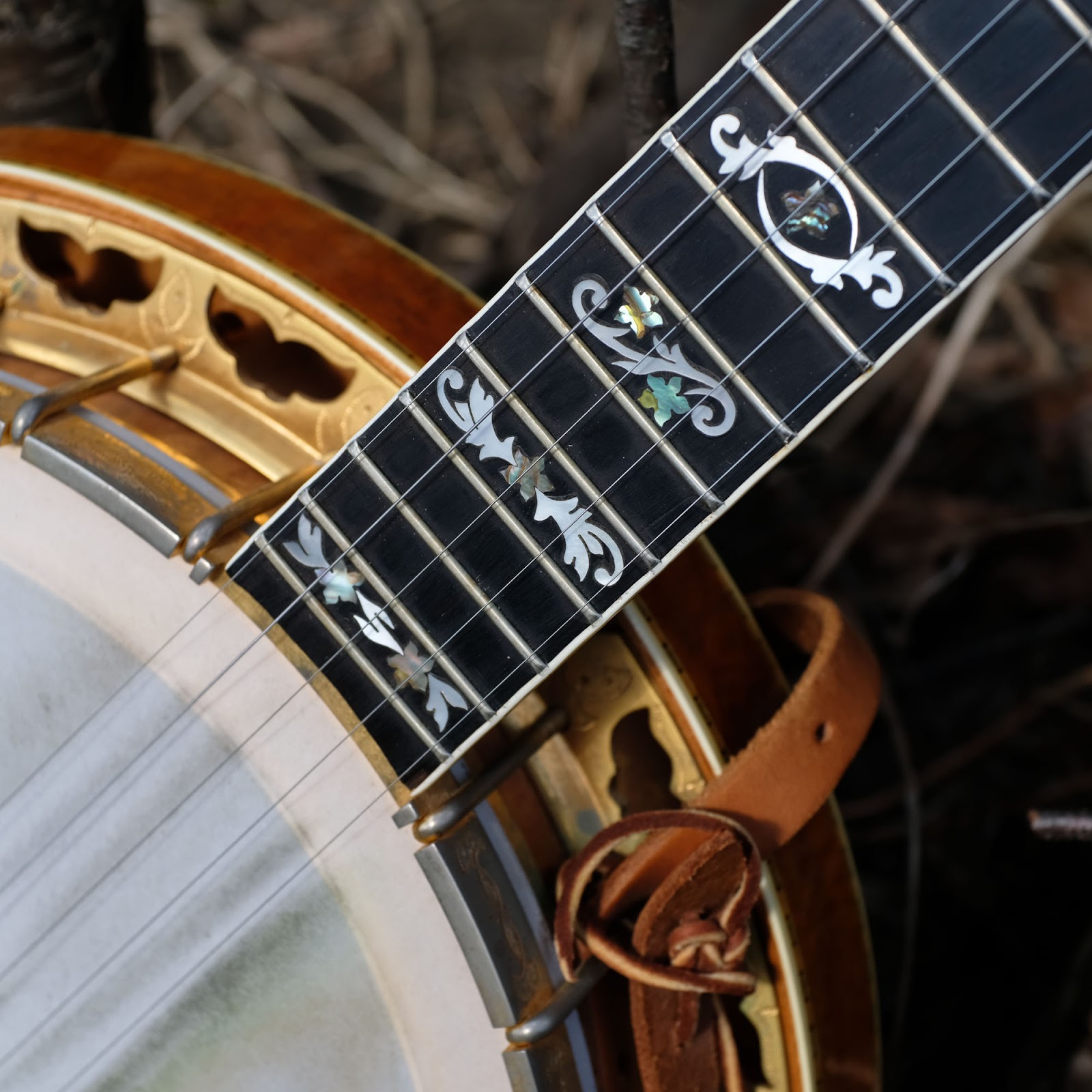 1970s Liberty Banjo Company Archtop 5String Resonator Banjo