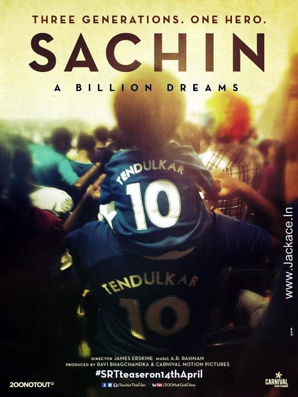 Sachin – A Billion Dreams First Look Poster 2