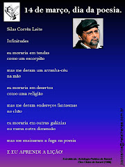 Poster-Poema Silas Correa Leite