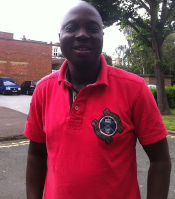 Mr latin also known as bolaji Amusan in one of his many trips abroad