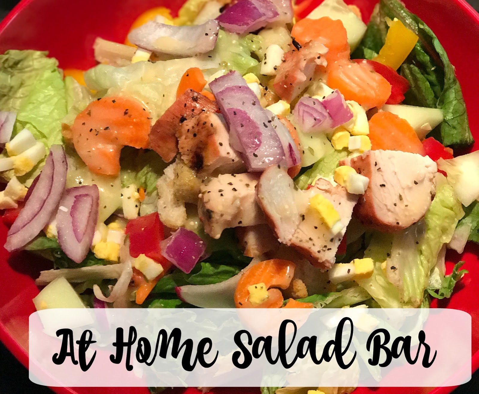 Recipe Club {Salad Bar} My Glittery Heart