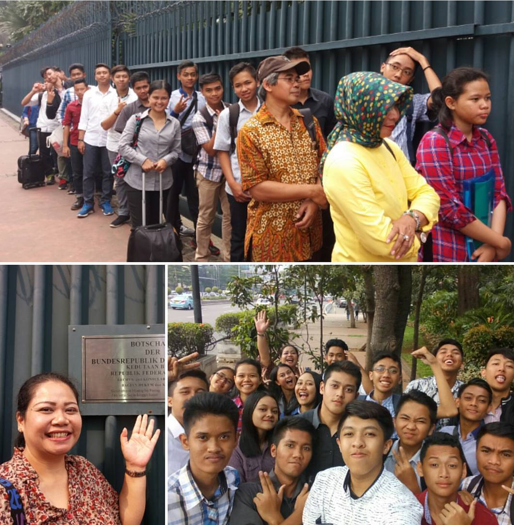 mam visited yeti embassy indonesia germany students uploaded instagram she