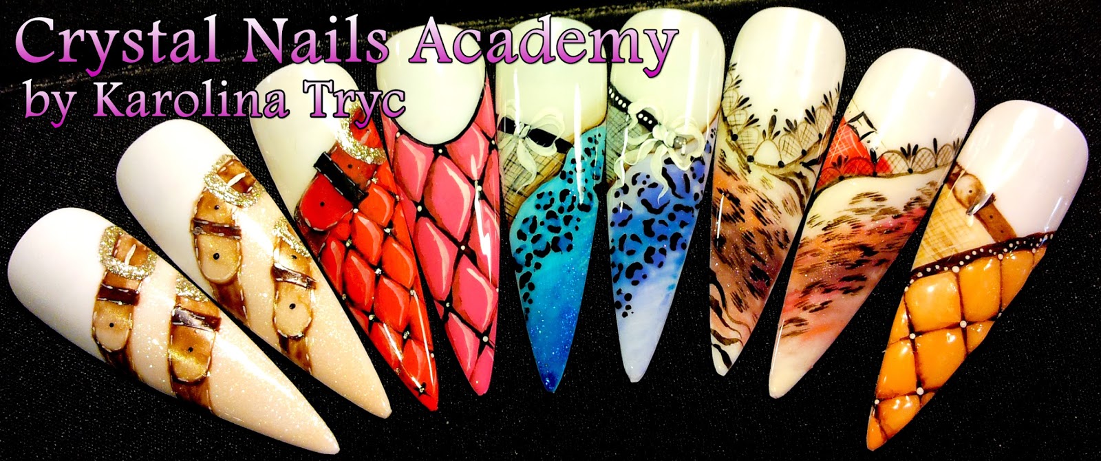 ***NAIL ART *** ACRYLIC *** UV GEL NAILS EXTENSION ***CRYSTAL NAILS