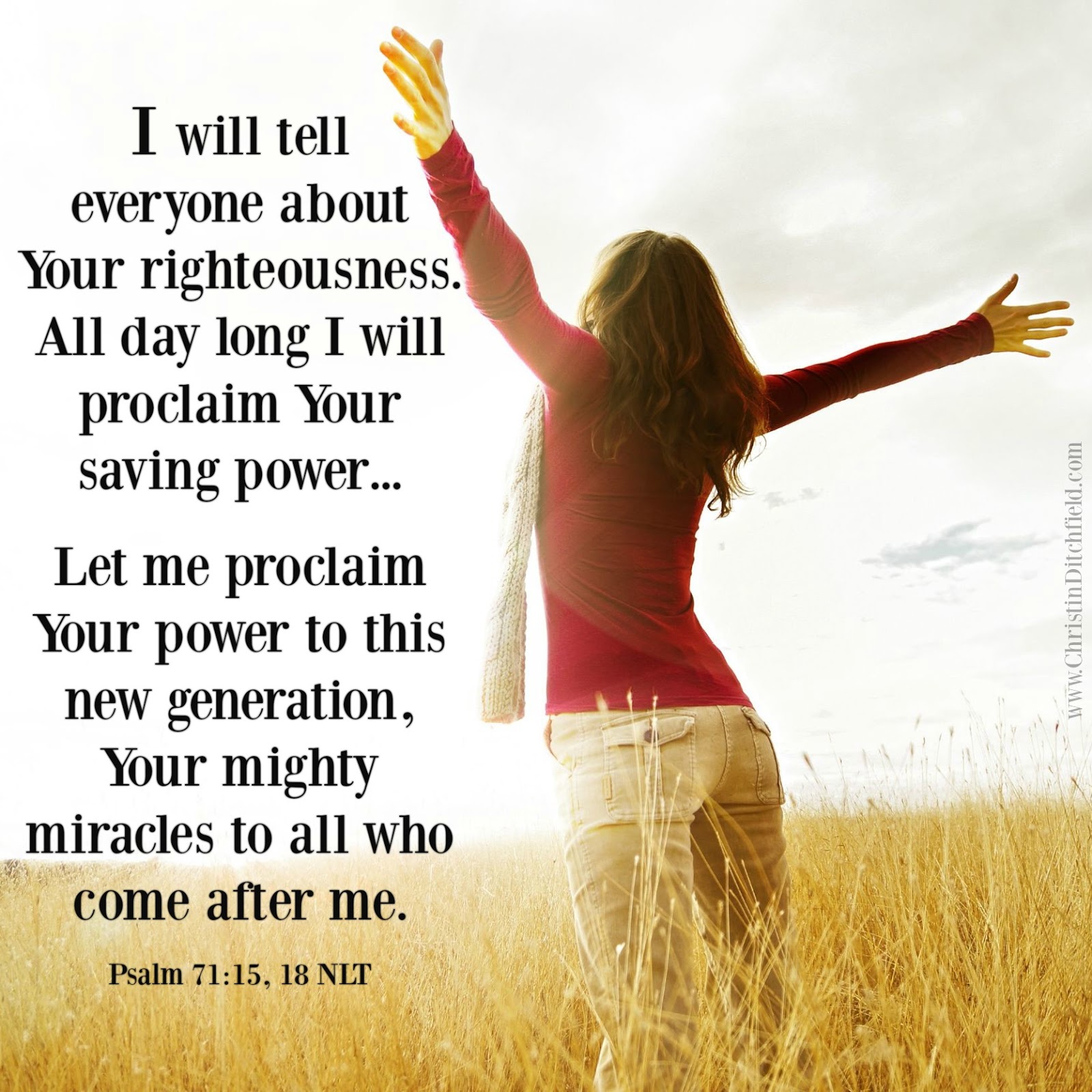 Let Me Tell You About My HOPE Psalm 70 72 Women In The Word