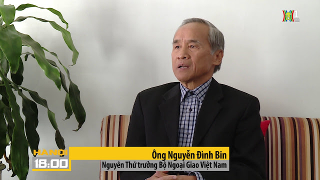 Image result for Nguyá»
n Äình Bin, nguyên Thứ trưá»ng Ngoại giao