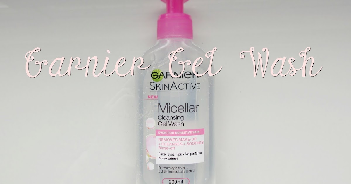 garnier micellar cleansing gel