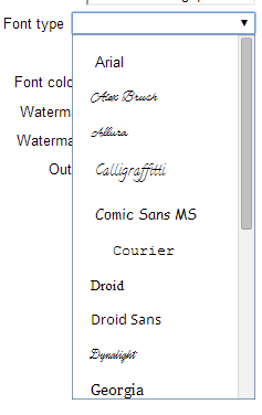 dominoc925: How to display a preview of CSS fonts in a Select Option ...