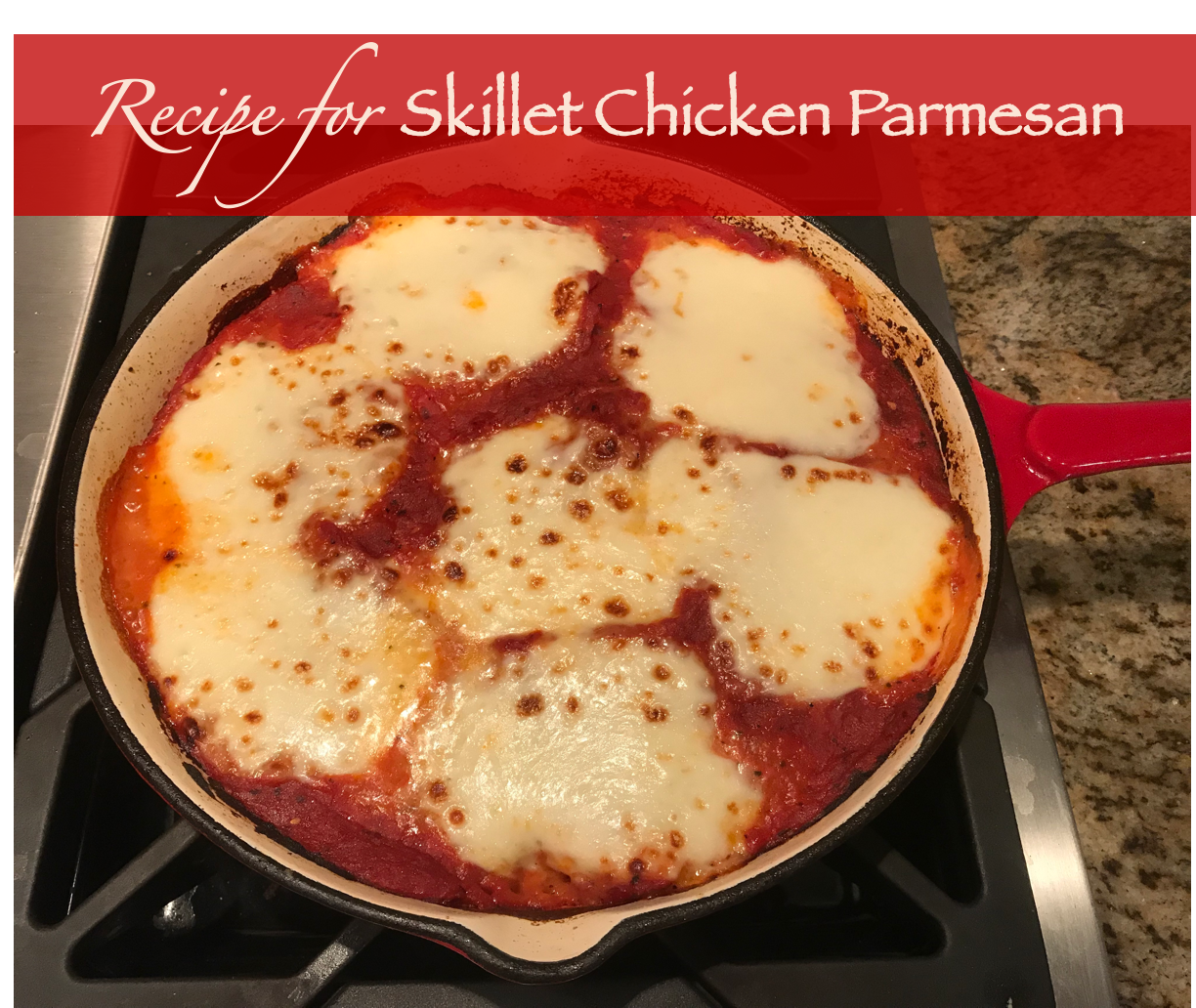Recipe Skillet Chicken Parmesan Dallas Mom Blog and Fort Worth Mom