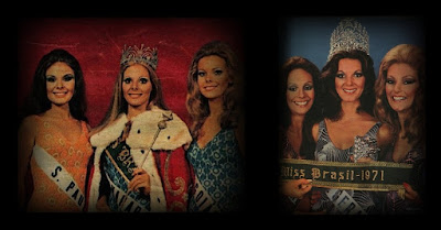 MISSES UNIVERSO BRASIL TOP TRES 1970 E 1971