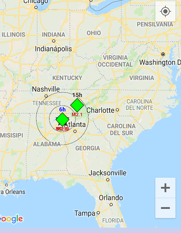 Un sismo super atipcio sacude georgia estados unidos. Un sismo super atipcio sacude georgia estados unidos.