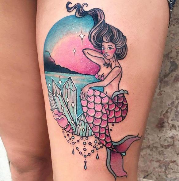 100+ Beautiful Mermaid Tattoos For Females (2018) - Page 3 of 5 ...