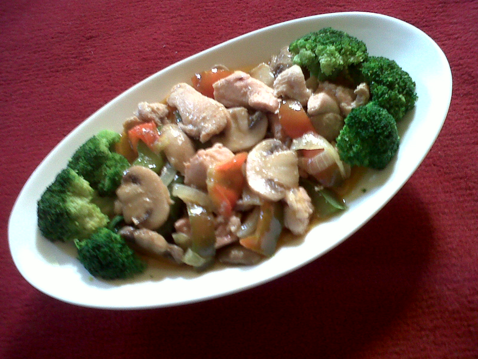 Dapur Kemangi Tumis Ayam Jamur