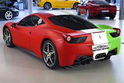 ferrari 458 flag italian italia wrapped matte autoevolution another shot