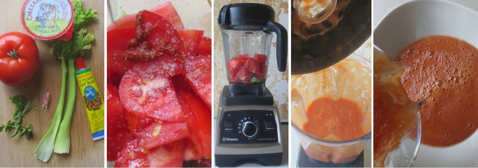 Zubereitung schnelle Tomatensuppe