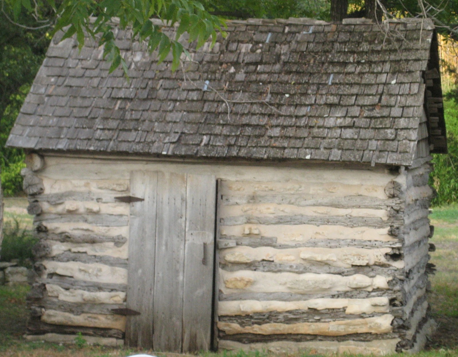 Abt Unk Those Places Thursday Pape Log Cabin Fredericksburg Texas
