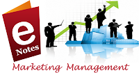 MBA Notes - Marketing Management Notes
