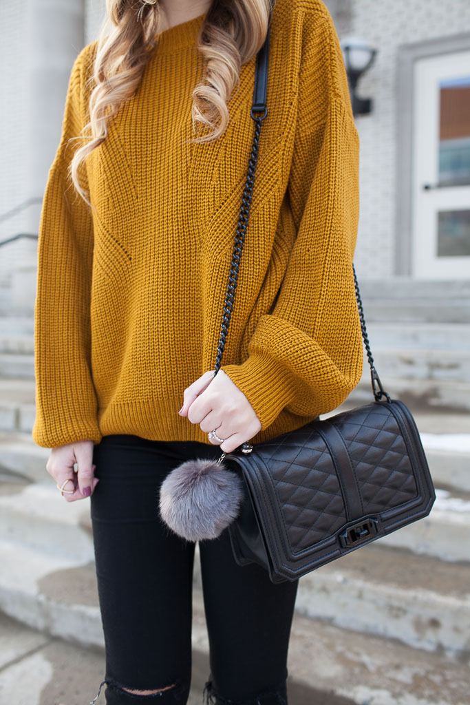 Mustard Sweater Twenties Girl Style