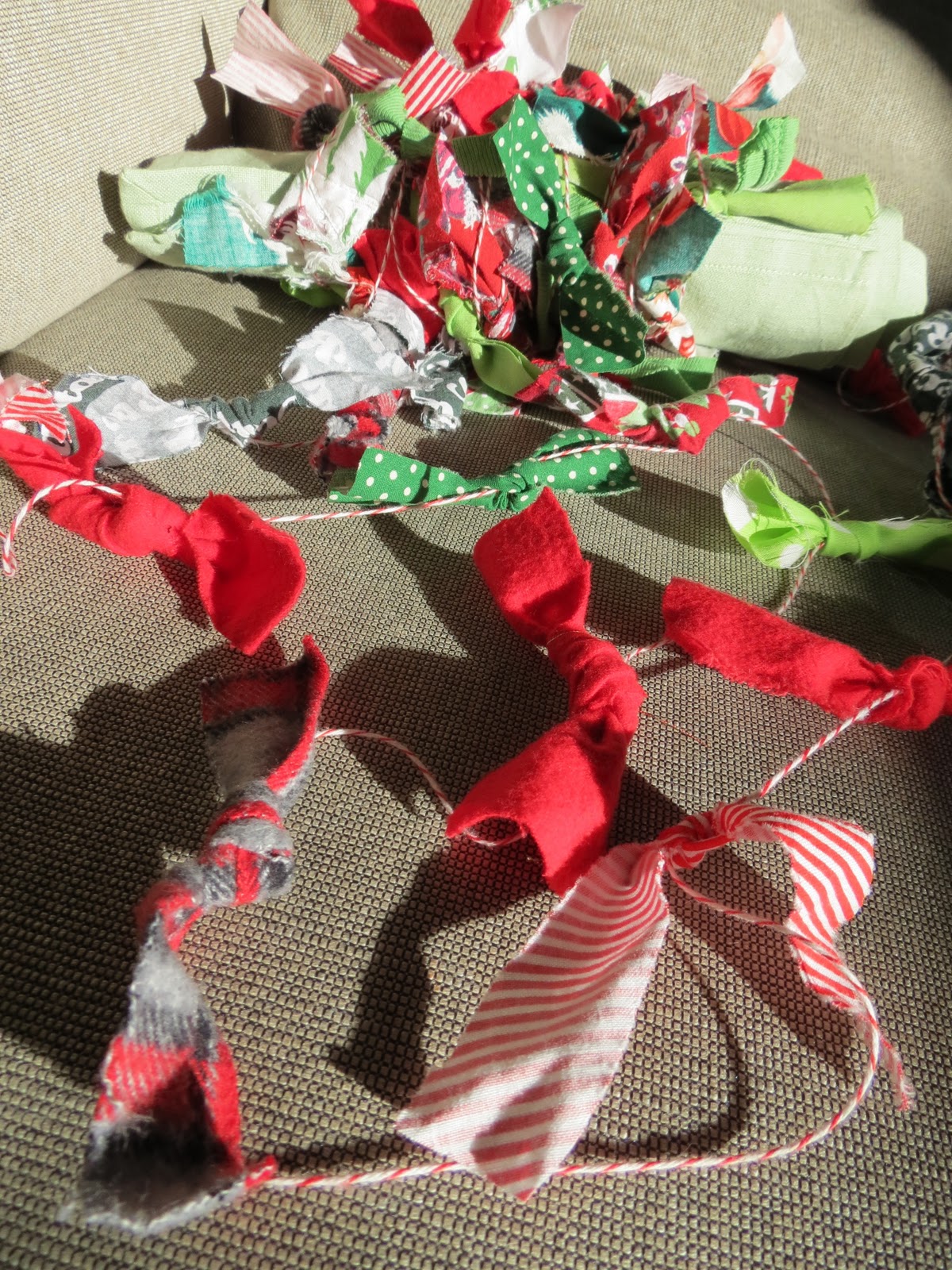 so make that fabricscrap garland