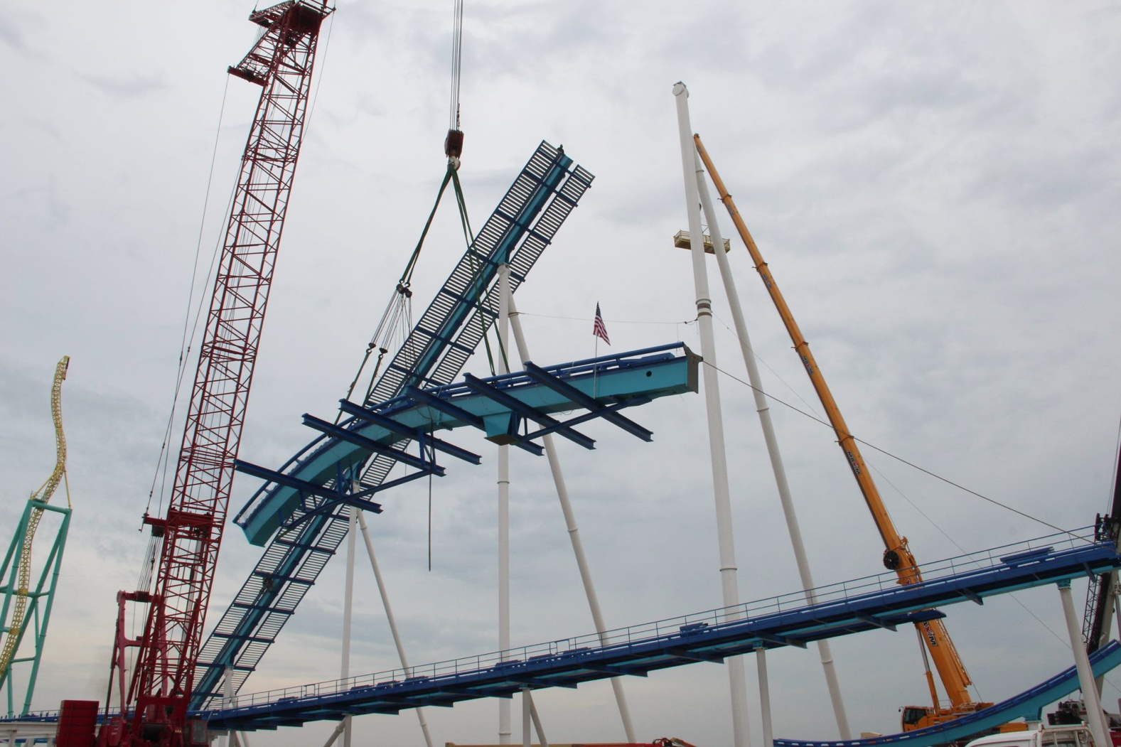 NewsPlusNotes Cedar Point's GateKeeper Topped Off