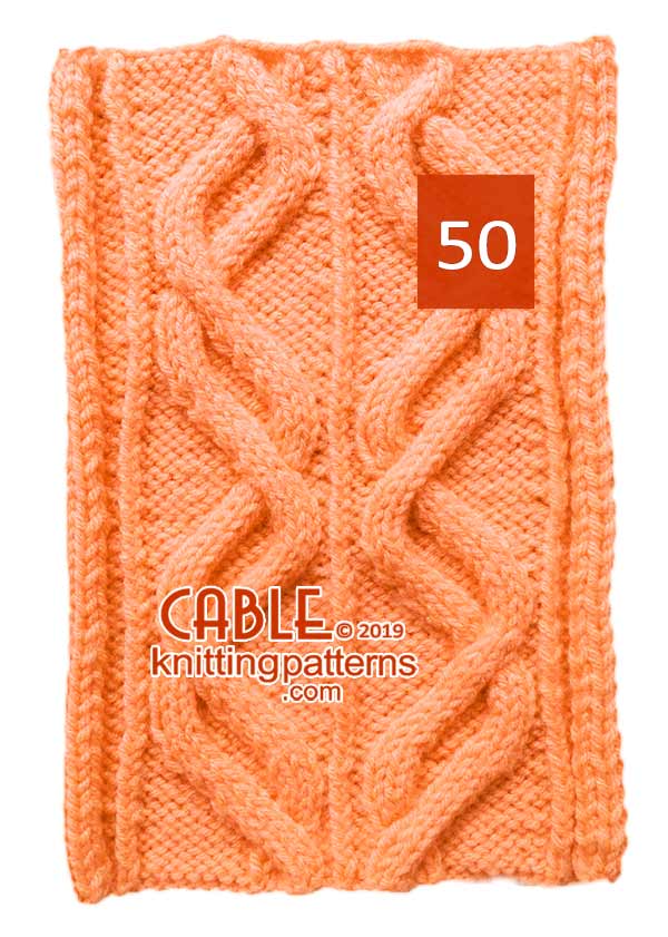 Cable Knitting Pattern 50
