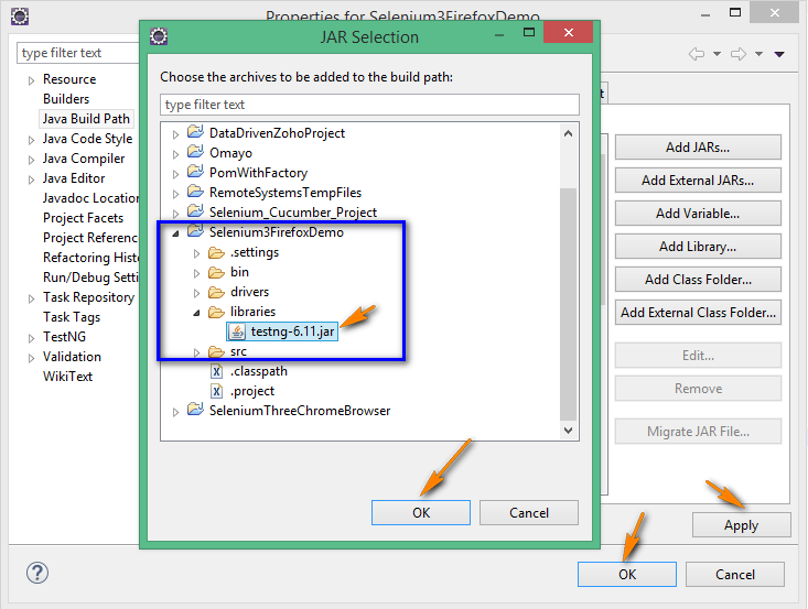 Selenium-By-Arun: Configuring TestNG in Selenium Java Project