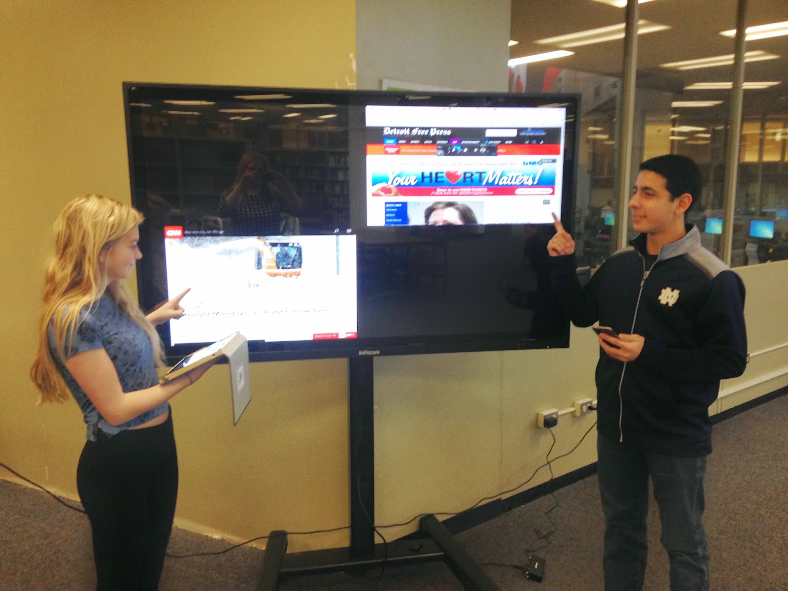 The Nerdy Teacher: InFocus LiteShow 4 Makes Collaboration Easy