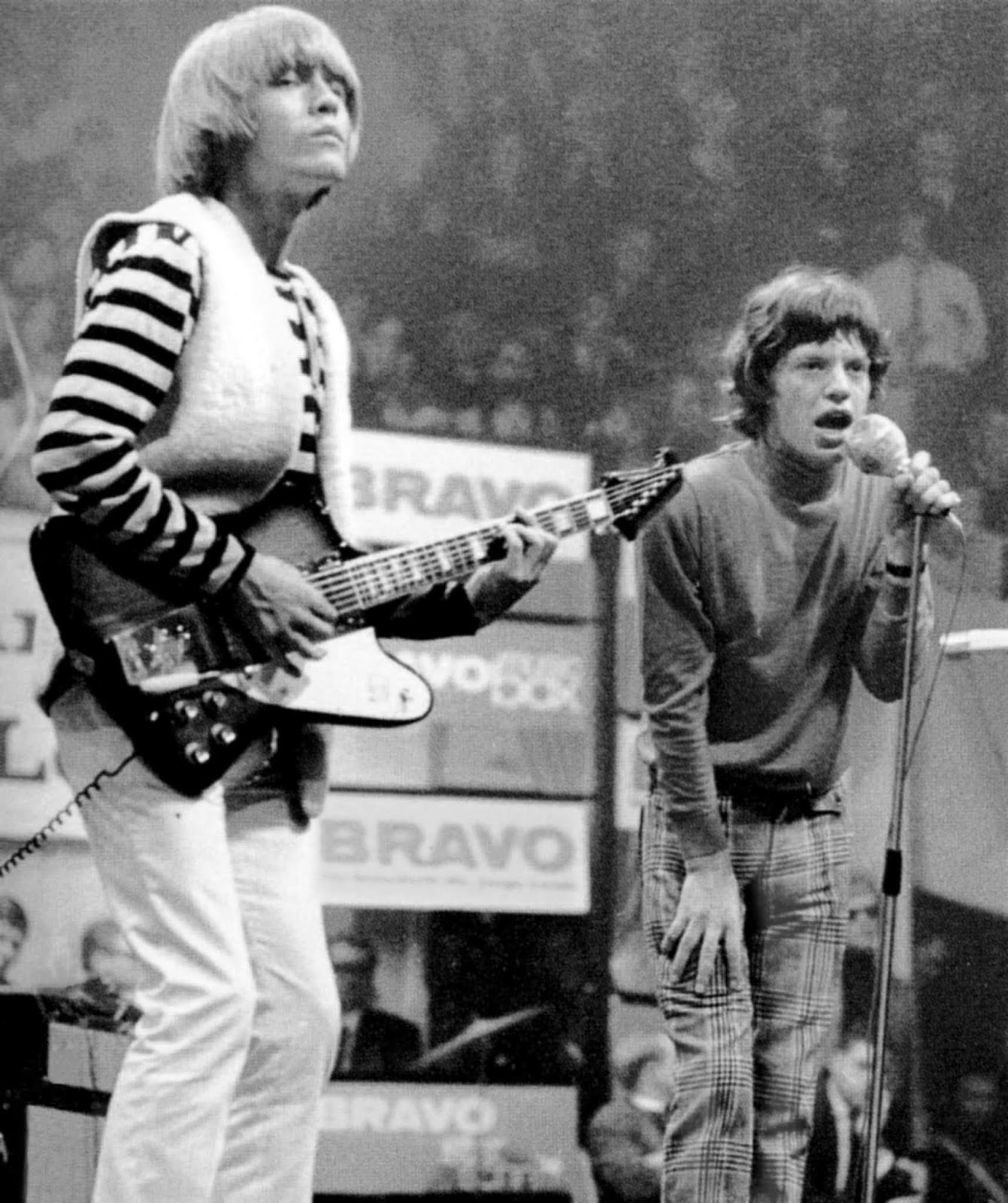 Forestdweller Brian Jones & Mick Jagger