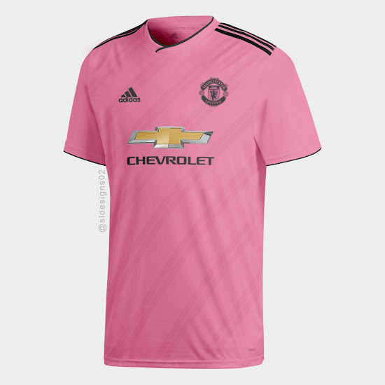 manchester united new jersey pink
