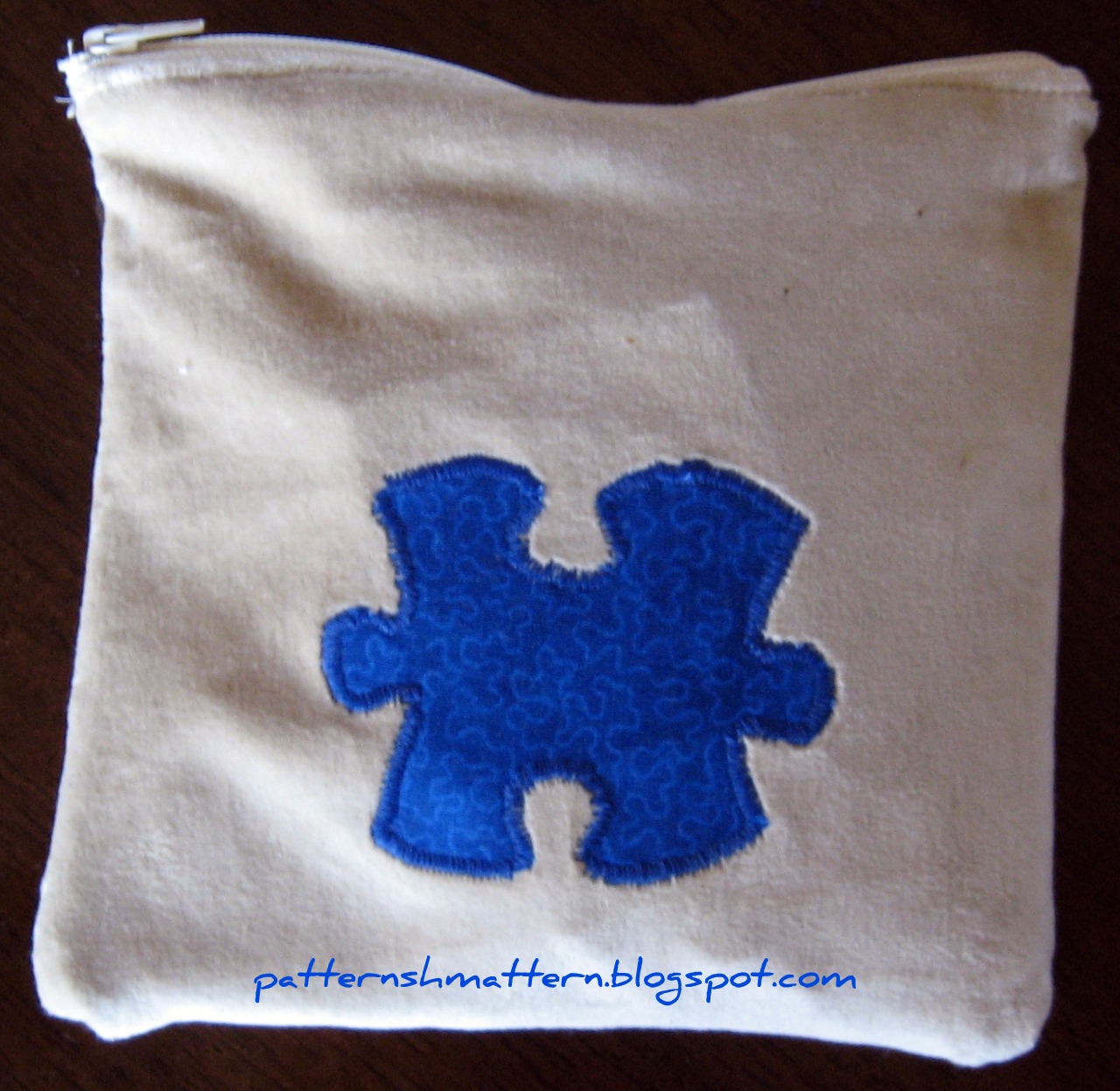 Pattern Shmattern Puzzle Storage Bag Tutorial