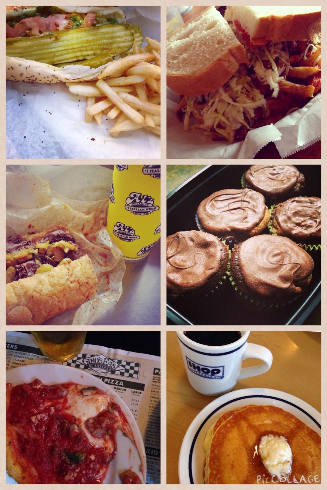 Al's Italian Beef Lucky's Sandwich Company Gino's Pizza IHop Chicago