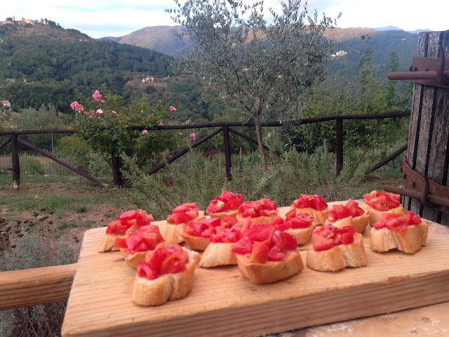 Tuscan tomato bruschetta 